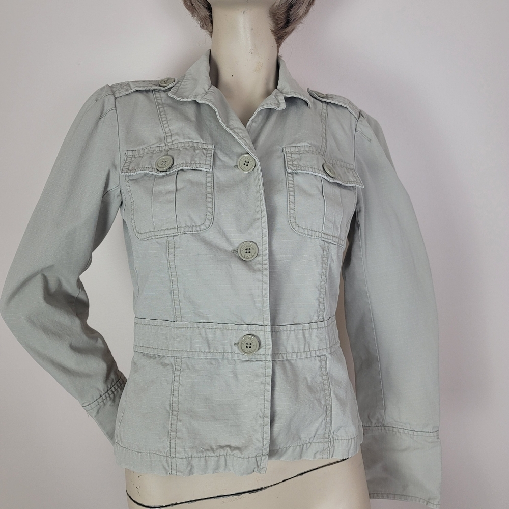 American Eagle Y2K Khaki Jacket Size Small